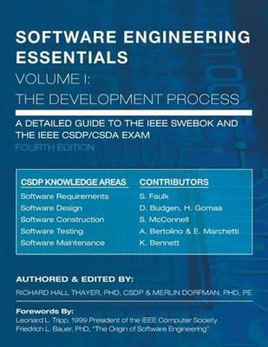 Cover image for SOFTWARE ENGINEERING ESSENTIALS, Volume I: The Development Process