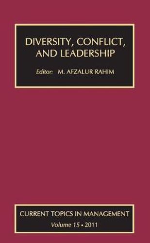Cover image for Diversity, Conflict, and Leadership
