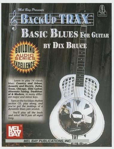 Cover image for Back Up Trax Basic Blues