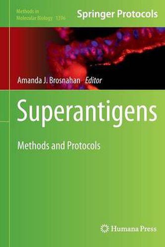 Cover image for Superantigens: Methods and Protocols