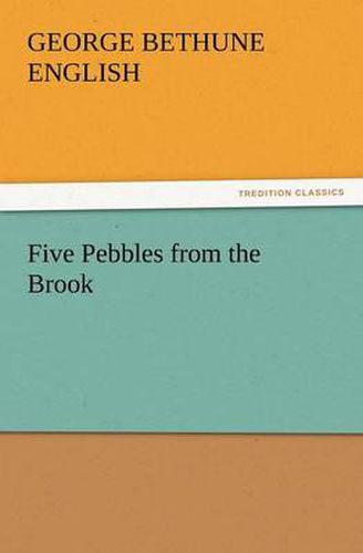 Cover image for Five Pebbles from the Brook