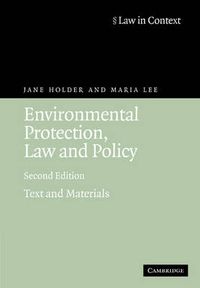 Cover image for Environmental Protection, Law and Policy: Text and Materials