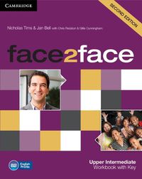 Cover image for face2face Upper Intermediate Workbook with Key