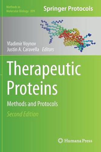 Cover image for Therapeutic Proteins: Methods and Protocols