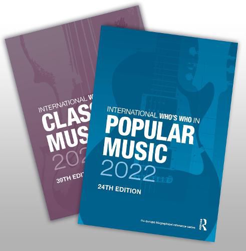 Cover image for The International Who's Who in Classical/Popular Music Set 2022