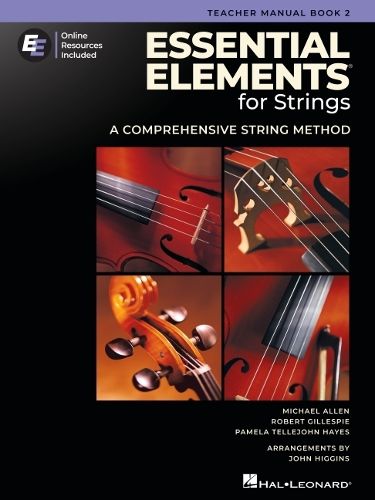 Cover image for Essential Elements for Strings - Teacher Manual Book 2 with Online Resources
