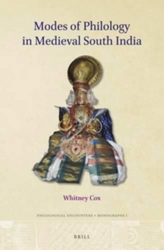 Cover image for Modes of Philology in Medieval South India