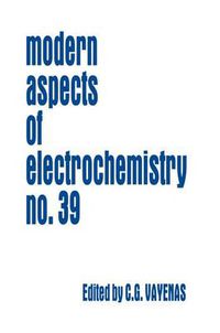 Cover image for Modern Aspects of Electrochemistry 39