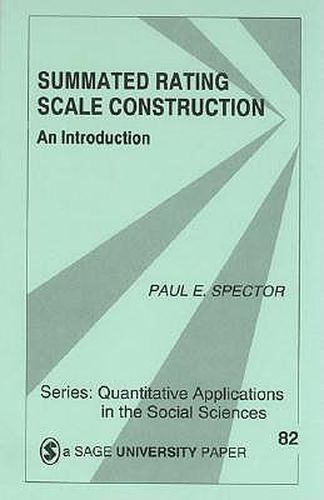 Cover image for Summated Rating Scale Construction: An Introduction