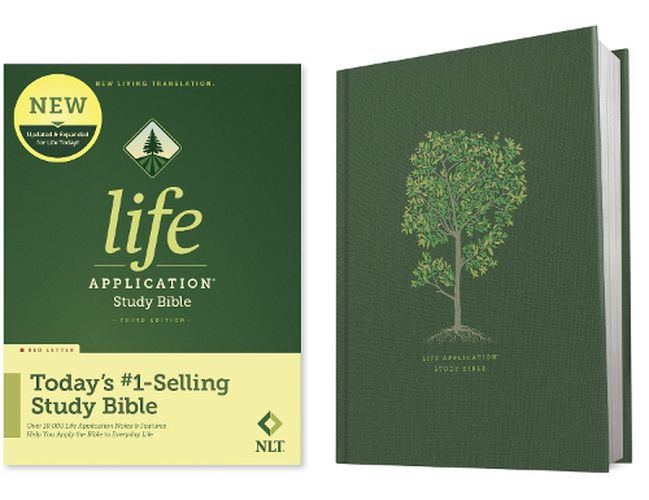 Cover image for NLT Life Application Study Bible, Third Edition, Hard Cover