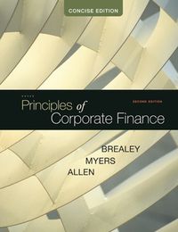 Cover image for Principles of Corporate Finance, Concise