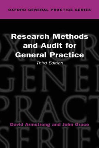 Cover image for Research Methods and Audit in General Practice