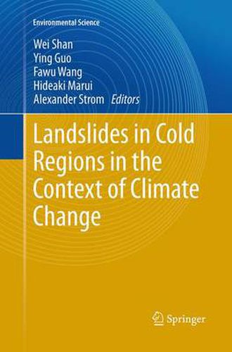 Cover image for Landslides in Cold Regions in the Context of Climate Change