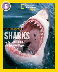 Cover image for Face to Face with Sharks: Level 5