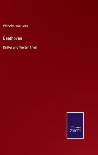 Cover image for Beethoven: Dritter und Vierter Theil