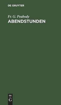 Cover image for Abendstunden