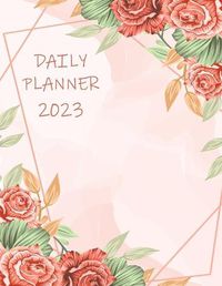 Cover image for Daily Planner 2022: Large Size 8.5 x 11 One Day Per Page 365 Days Appointment Planner 2022 Agenda