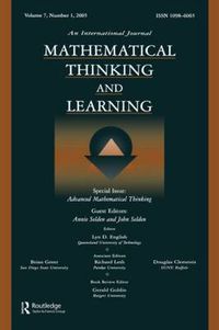 Cover image for Advanced Mathematical Thinking: A Special Issue of Mathematical Thinking and Learning