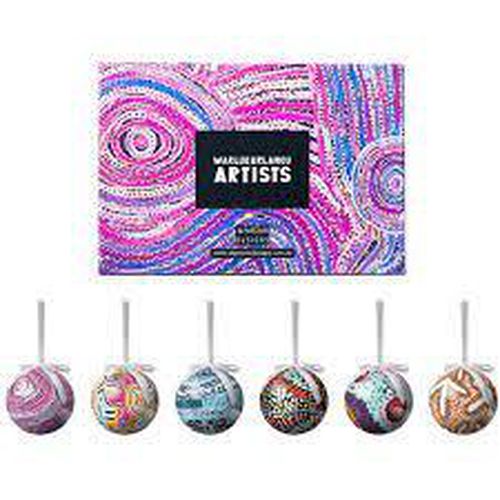 Alperstein Warlu 2 Christmas Baubles Set 6