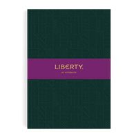 Cover image for Liberty Dark Green Tudor A5 Embossed Journal