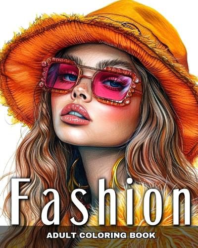 Cover image for Adult Coloring Book Fashion