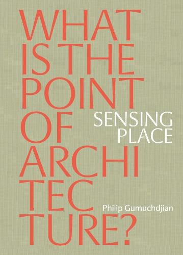 Cover image for Sensing Place: What is the Point of Architecture?