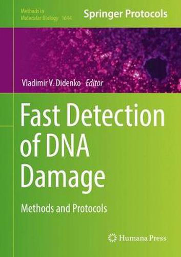 Cover image for Fast Detection of DNA Damage: Methods and Protocols