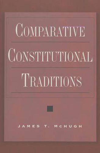 Cover image for Comparative Constitutional Traditions