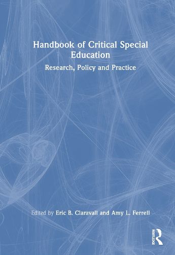 Cover image for Handbook of Critical Special Education