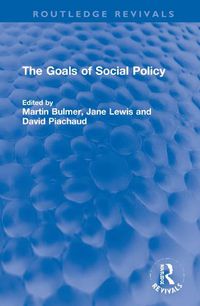 Cover image for The Goals of Social Policy