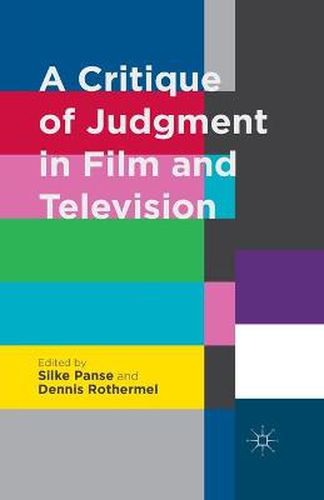 Cover image for A Critique of Judgment in Film and Television