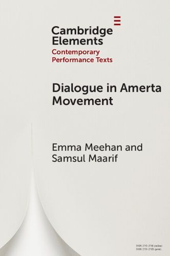 Cover image for Dialogue in Amerta Movement
