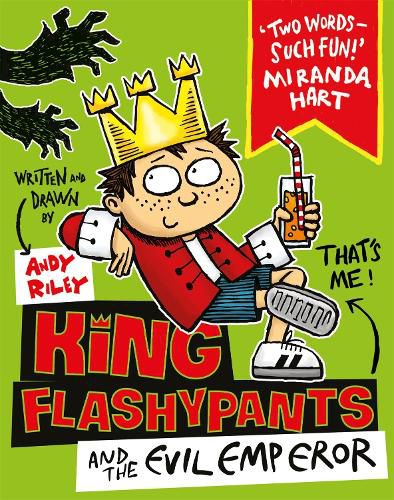 Cover image for King Flashypants and the Evil Emperor: Book 1