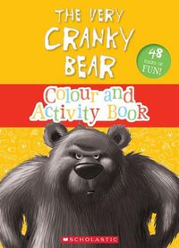 Cover image for The Very Cranky Bear: Colour and Activity Book