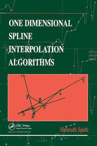 Cover image for One Dimensional Spline Interpolation Algorithms