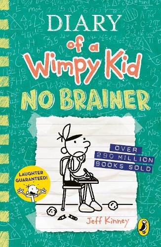 Cover image for Diary of a Wimpy Kid: No Brainer (Book 18)