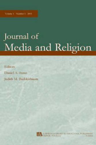 Cover image for Religion and Television: A Special Issue of the journal of Media and Religion