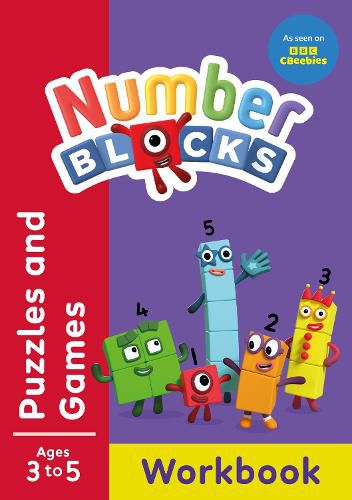 Cover image for Numberblocks Puzzles and Games (Red Level Workbook)