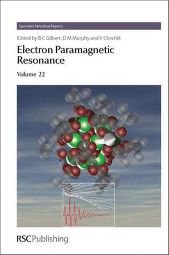 Cover image for Electron Paramagnetic Resonance: Volume 22