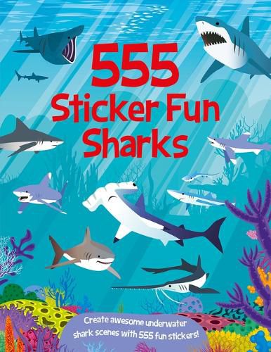 Cover image for 555 Sticker Fun - Sharks