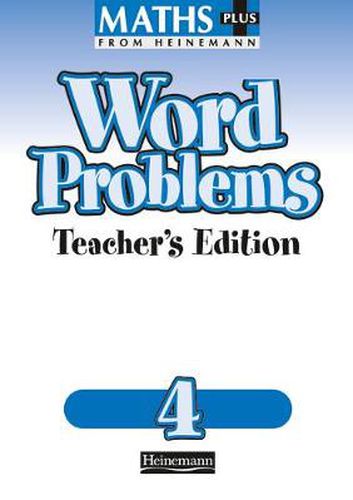 Cover image for Maths Plus Word Problems 4: Teacher's Book