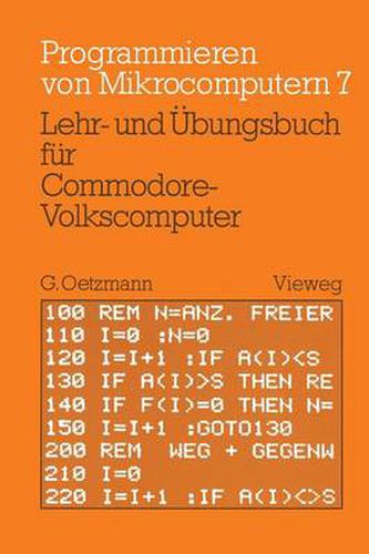Cover image for Lehr- Und UEbungsbuch Fur Commodore-Volkscomputer
