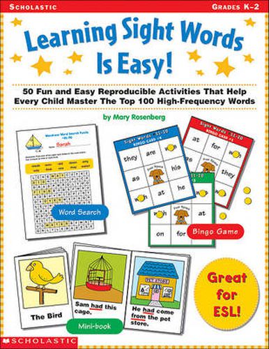 Cover image for Learning Sight Words is Easy