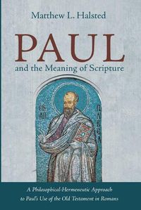 Cover image for Paul and the Meaning of Scripture: A Philosophical-Hermeneutic Approach to Paul's Use of the Old Testament in Romans