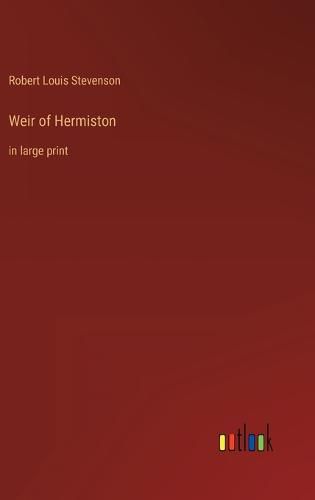 Cover image for Weir of Hermiston