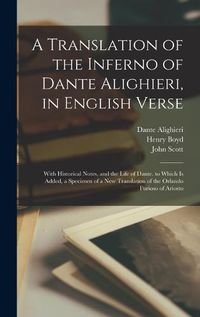 Cover image for A Translation of the Inferno of Dante Alighieri, in English Verse