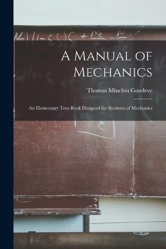 Cover image for A Manual of Mechanics