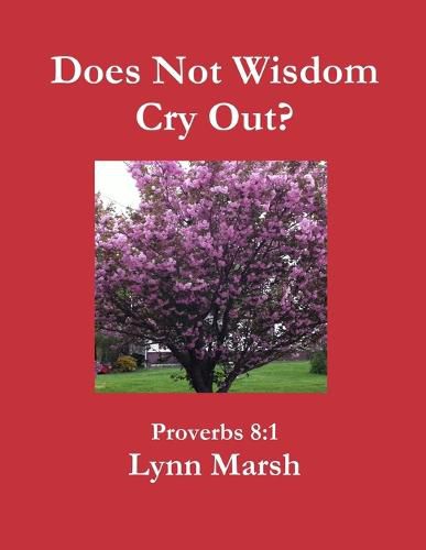 Cover image for Does Not Wisdom Cry Out?