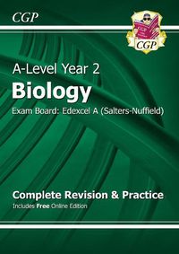 Cover image for A-Level Biology: Edexcel A Year 2 Complete Revision & Practice with Online Edition