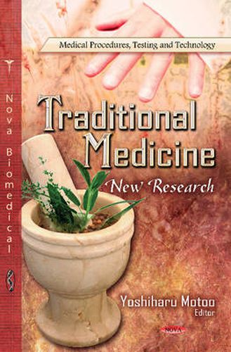 Cover image for Traditional Medicine: New Research